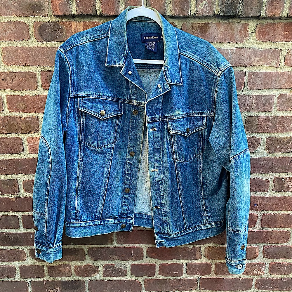 Vintage bootleg Harley Davidson denim jacket
